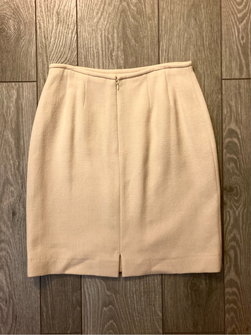 Tahari Butter Yellow Wool Skirt Suit Blazer with Twist Pocket Detail NWT - Picture 3 of 13